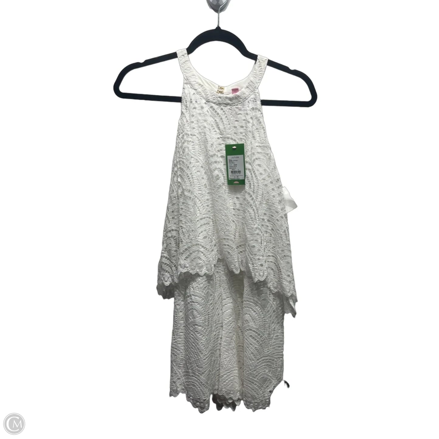 Romper Designer By Lilly Pulitzer In White, Size: 0