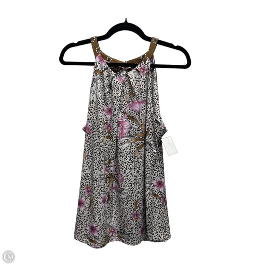 Top Sleeveless By White House Black Market In Purple & Tan, Size: L