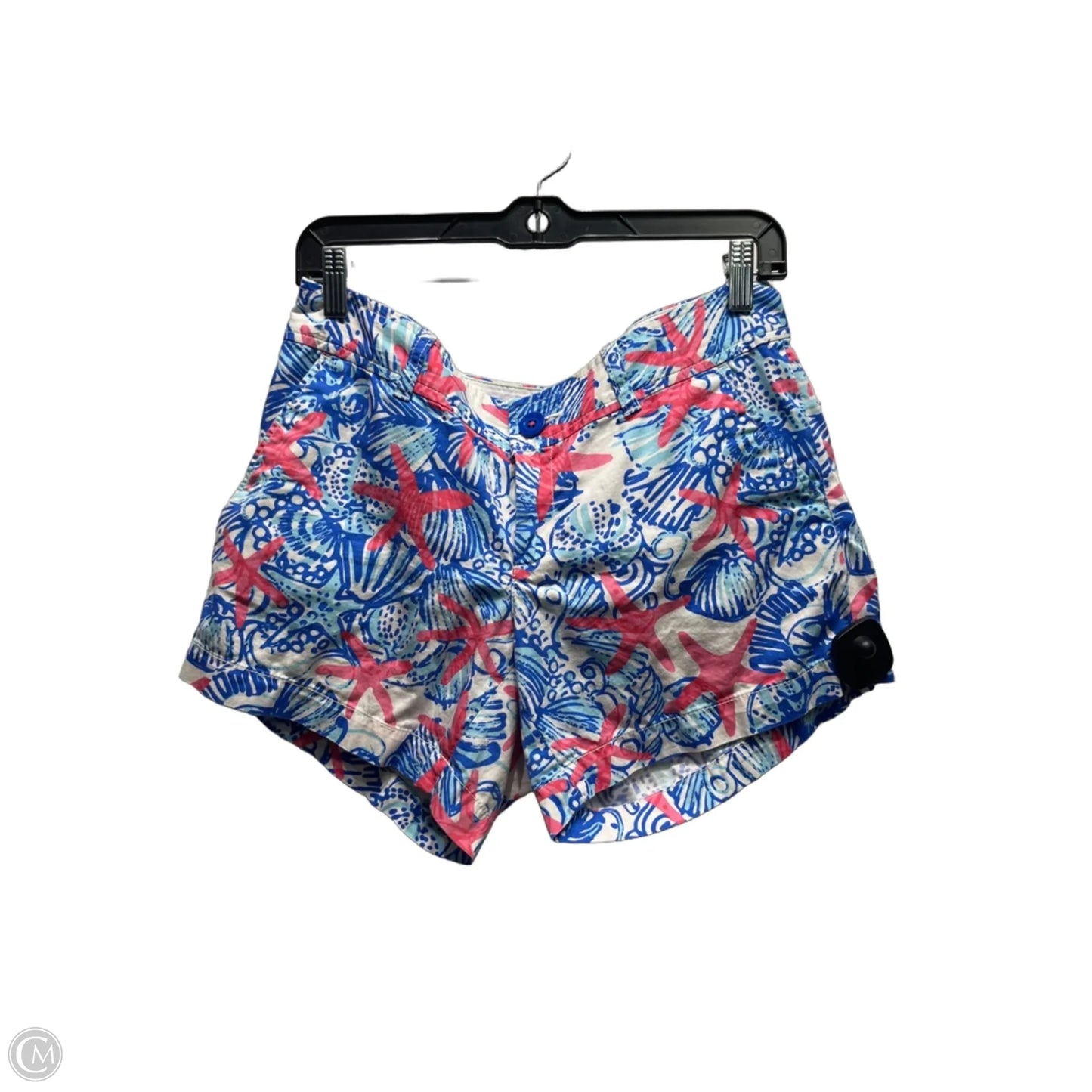 Shorts Designer By Lilly Pulitzer In Blue & Pink, Size: 6