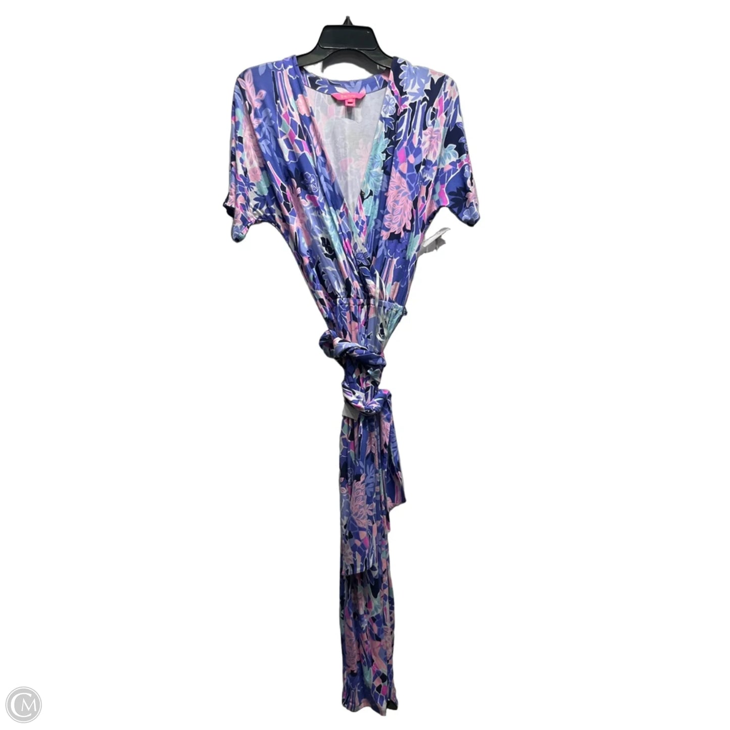 Jumpsuit Designer By Lilly Pulitzer In Pink & Purple, Size: Xxs