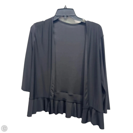 Cardigan By candise cole designs -  In Black, Size: Large