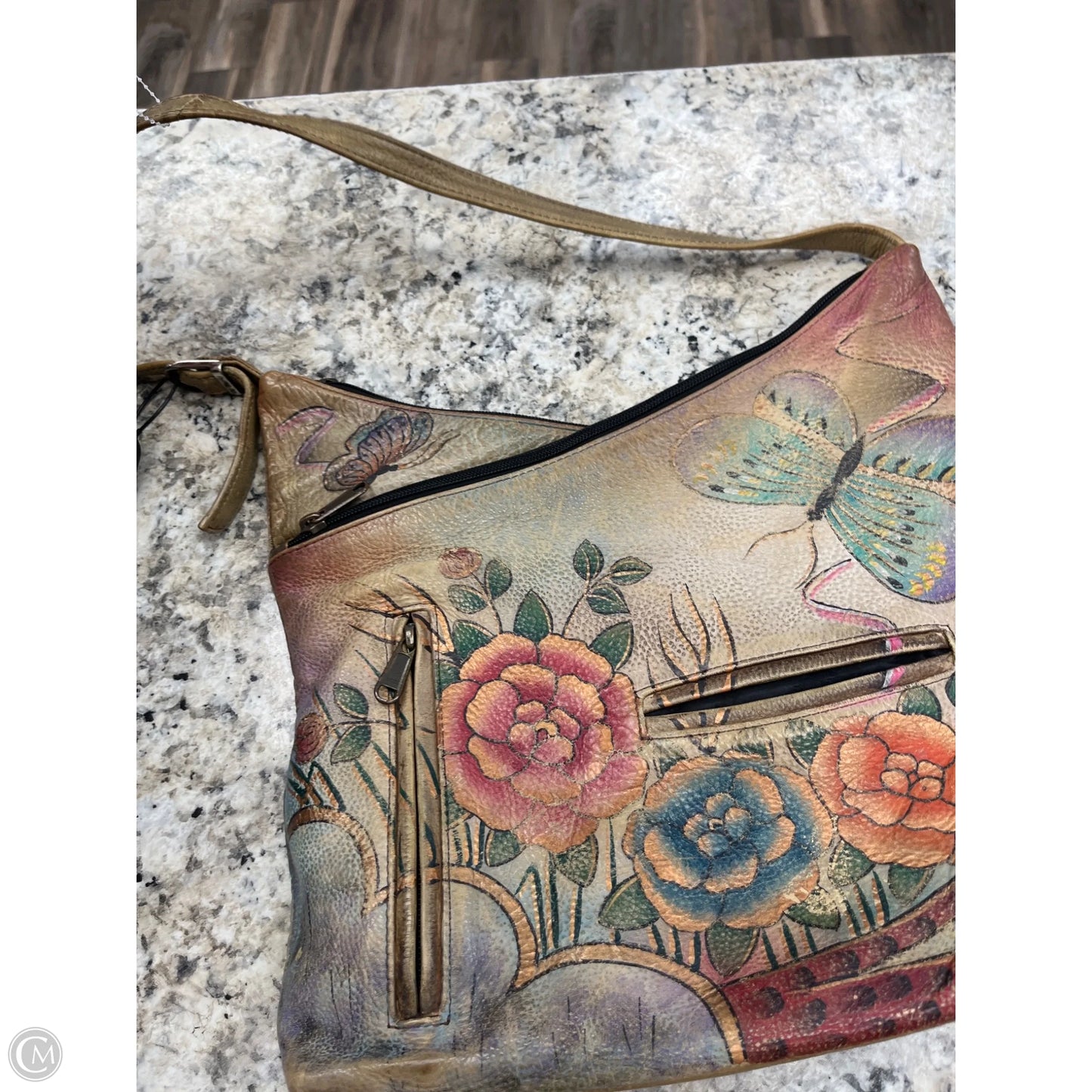 Crossbody By Anuschka, Size: Medium