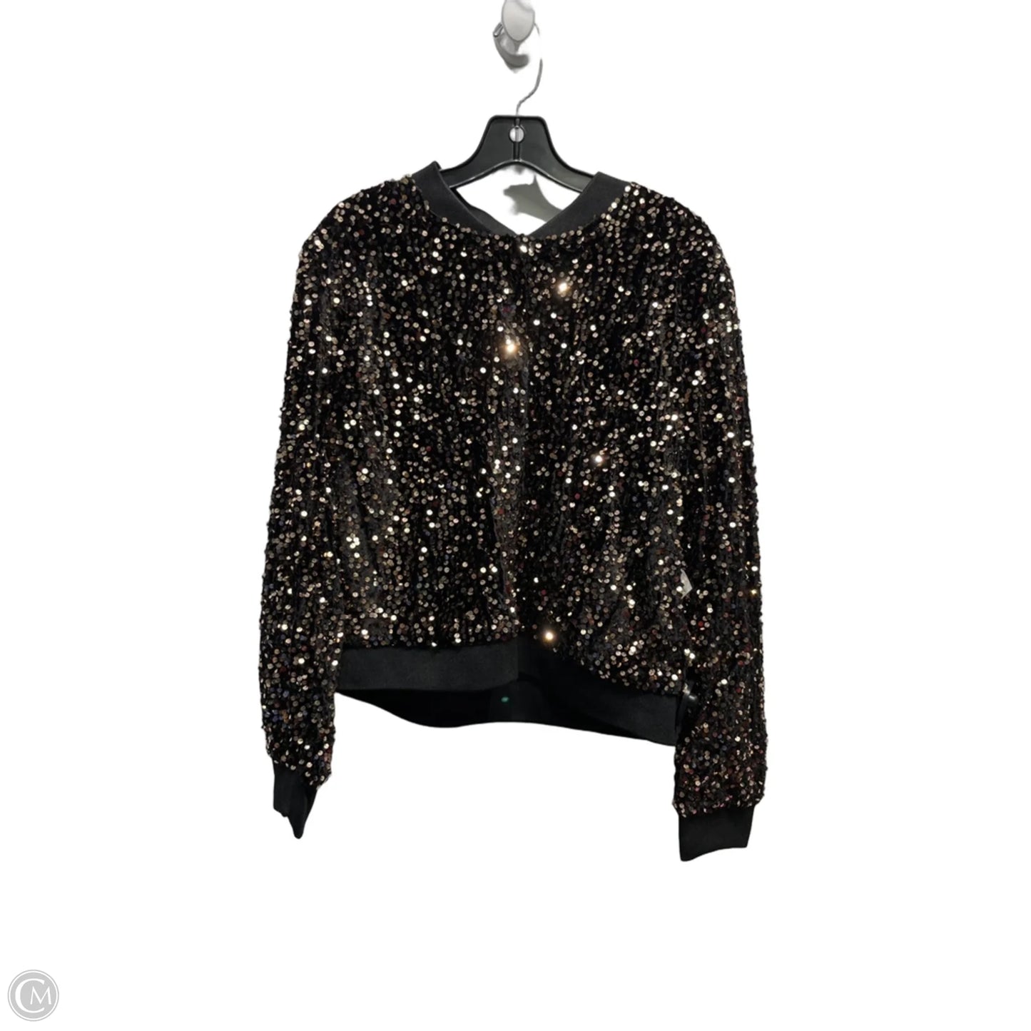Jacket Other By Nanette By Nanette Lepore In Black & Gold, Size: L