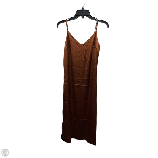 Dress Casual Midi By The Drop In Tan, Size: Xs