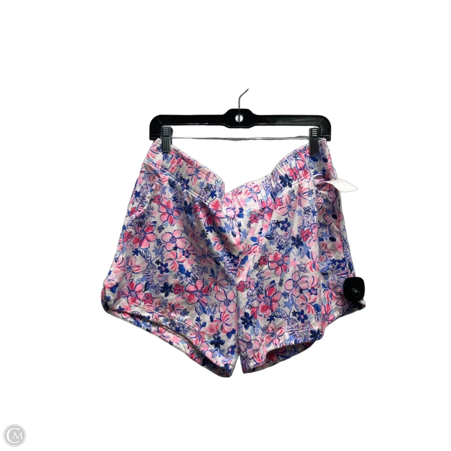 Shorts Designer By Lilly Pulitzer In Blue & Pink, Size: Xl