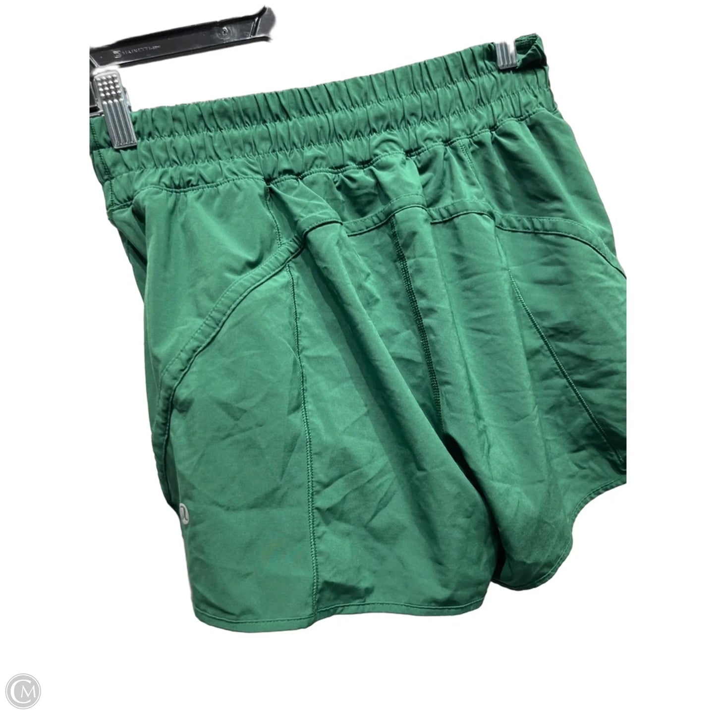 Athletic Shorts By Lululemon In Green, Size: 8