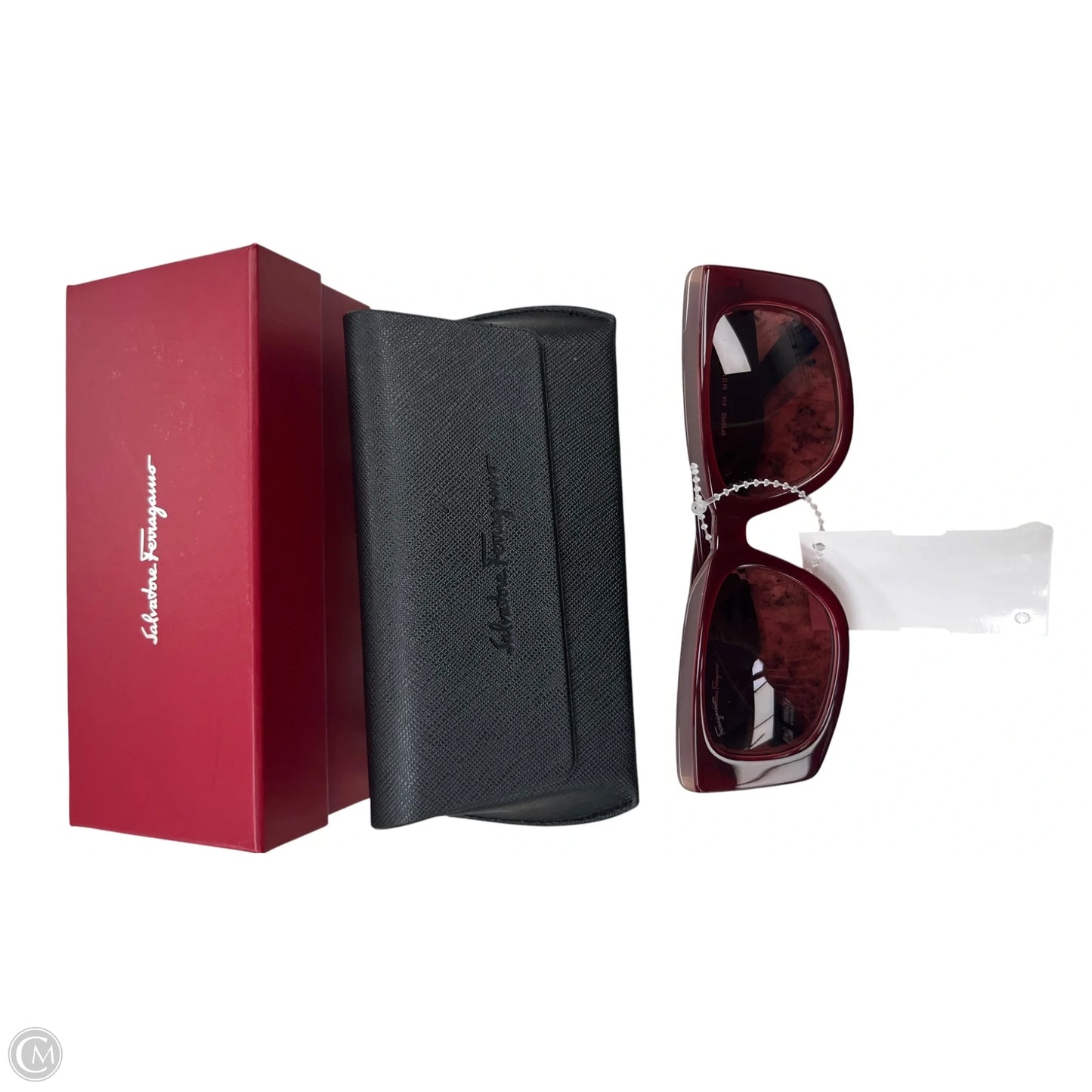 Sunglasses Luxury Designer By Ferragamo, Size: