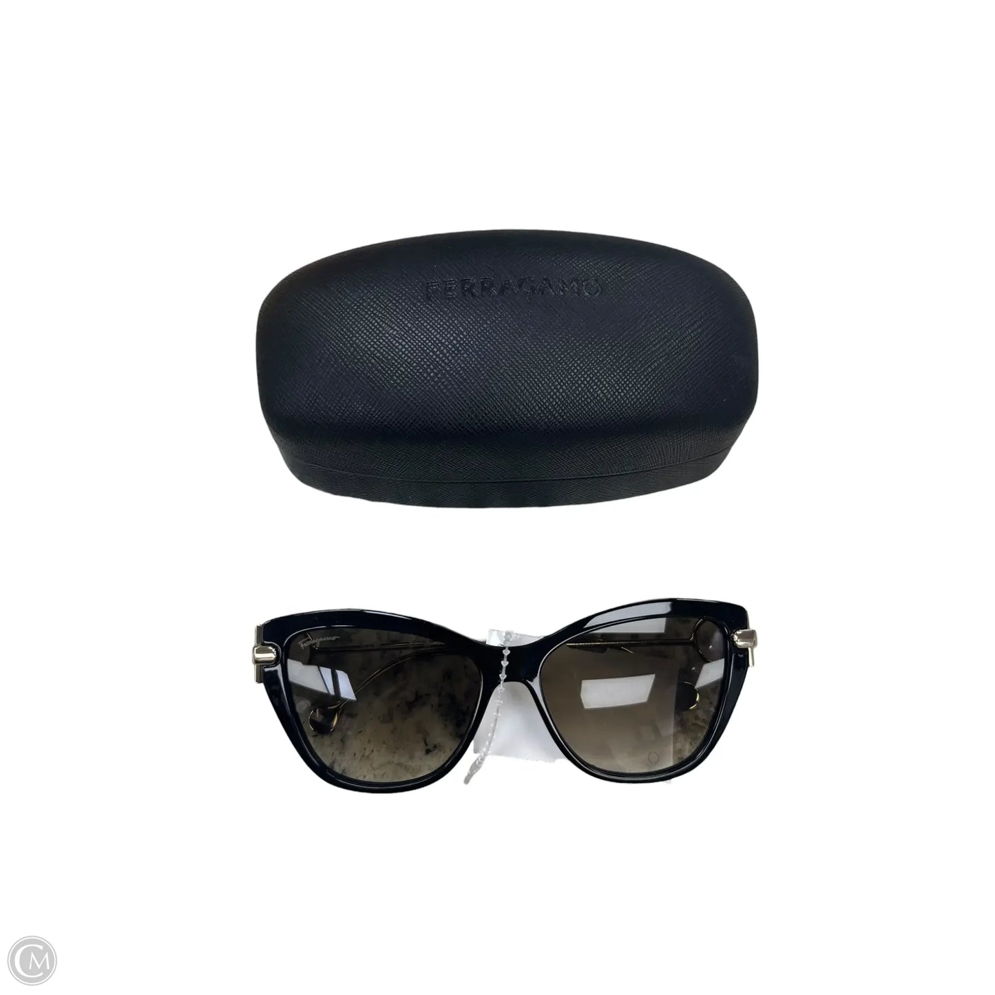 Sunglasses Luxury Designer By Ferragamo, Size: