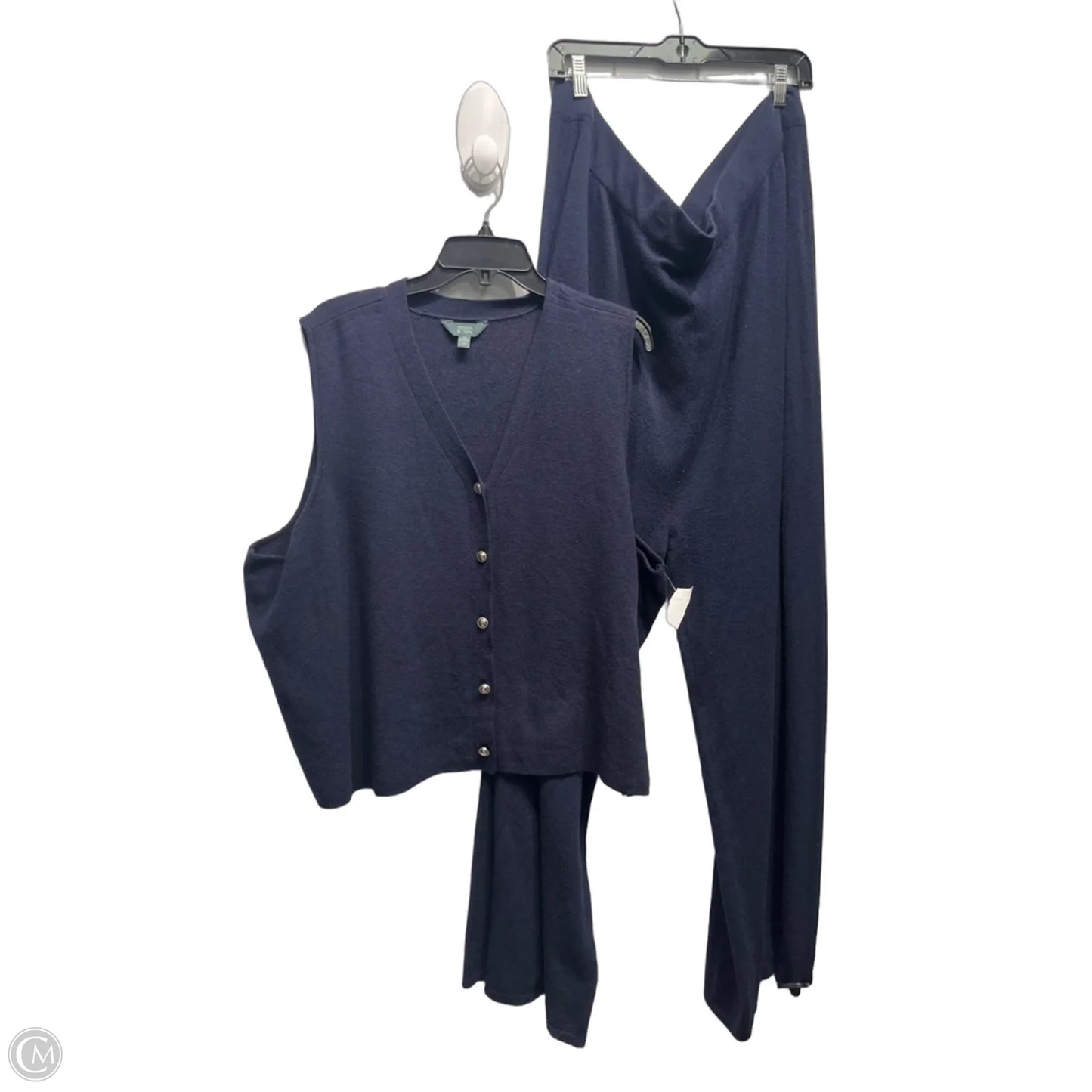 Pants Set 2pc By Terra & Sky In Navy, Size: 4x
