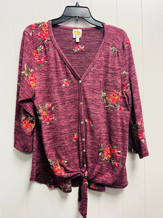 Top Long Sleeve By Anthropologie  Size: 2x