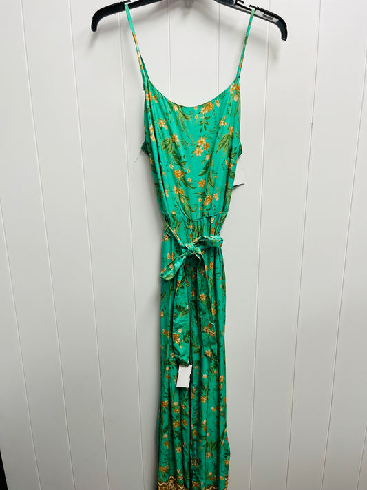 Jumpsuit By Clothes Mentor In Green, Size: L