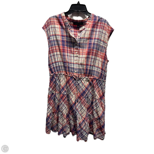 Dress Casual Short By Tommy Hilfiger In Blue & Red, Size: Xl