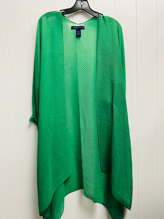 Kimono By Adrienne Vittadini In Green, Size: Osfm