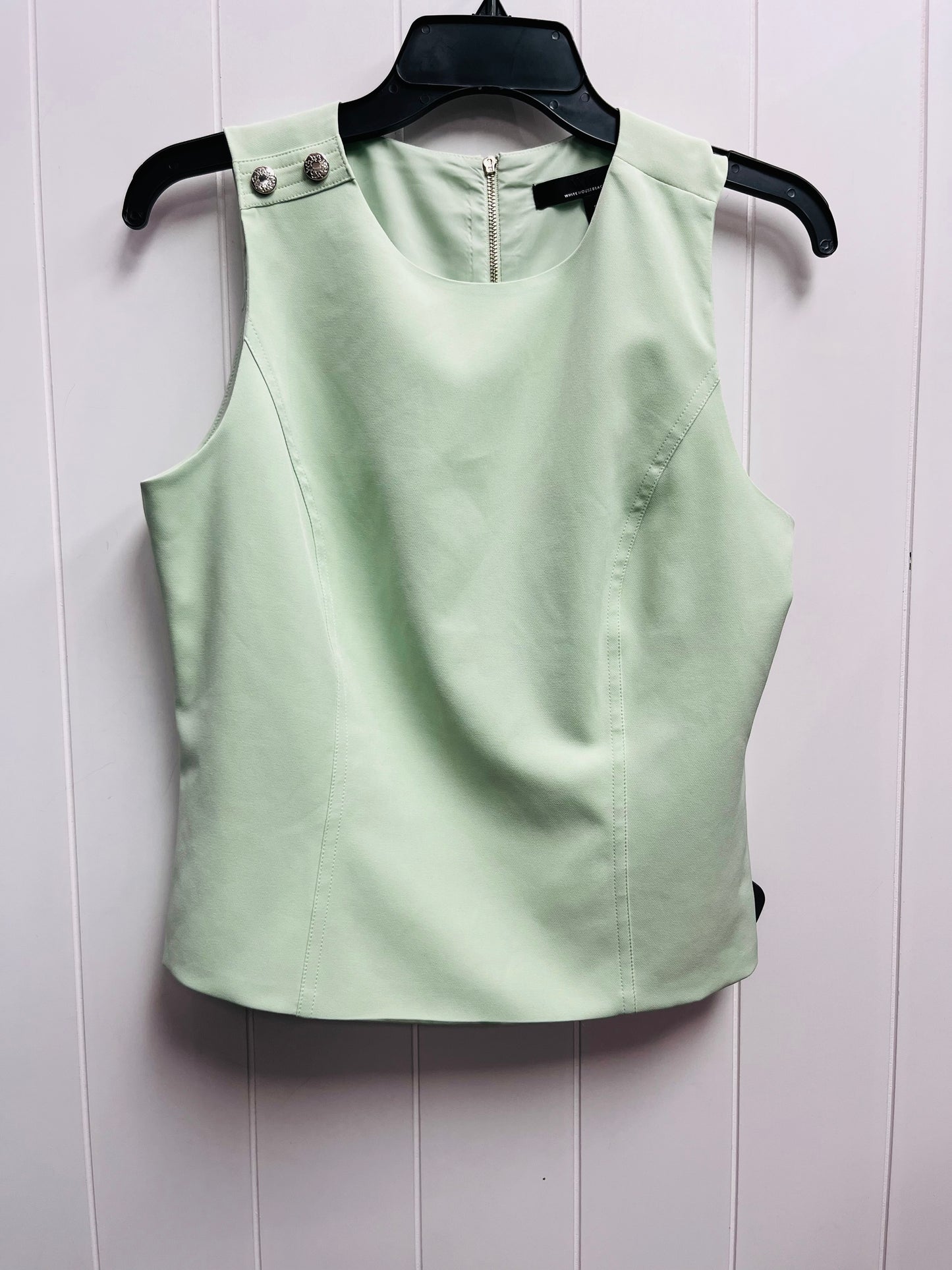 Top Sleeveless By White House Black Market In Green, Size: 8