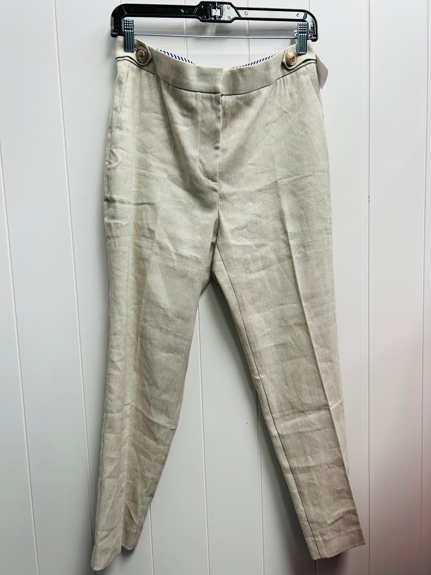 Pants Dress By Ann Taylor In Cream, Size: 8p