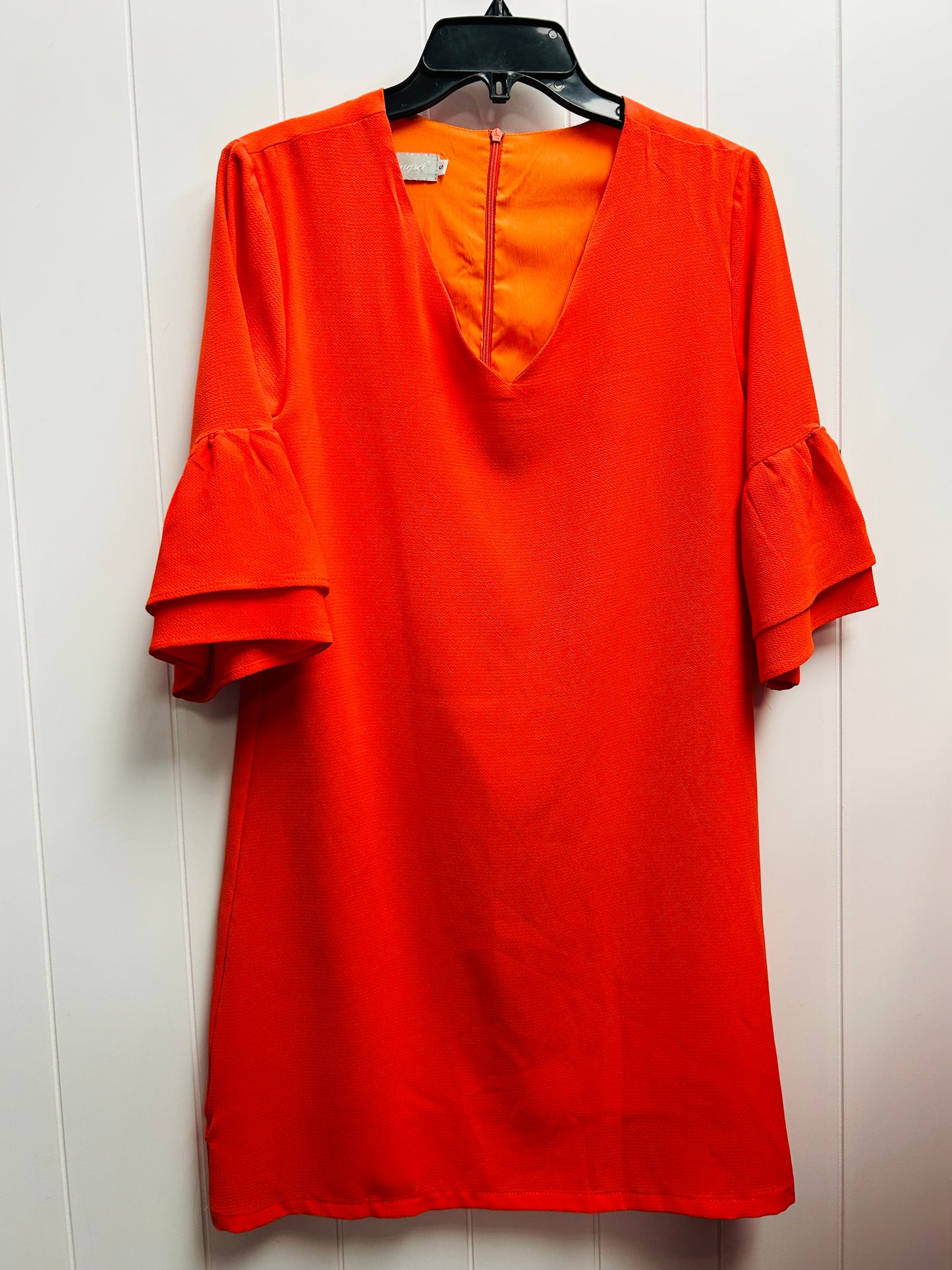 Dress Work By belongsci In Orange, Size: S