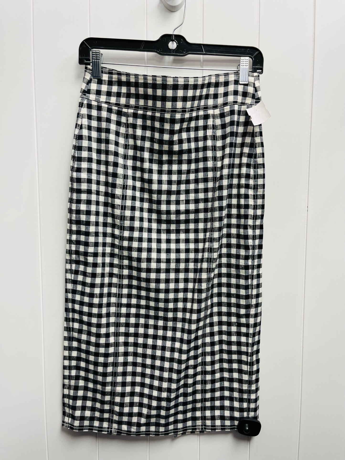 Skirt Maxi By J. Crew In Black & White, Size: 2