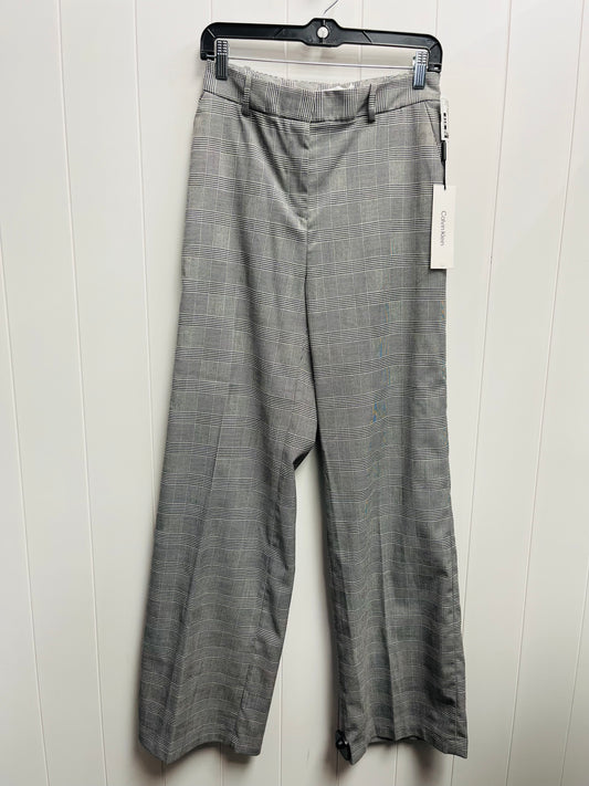 Pants Dress By Calvin Klein In Black & White, Size: 4