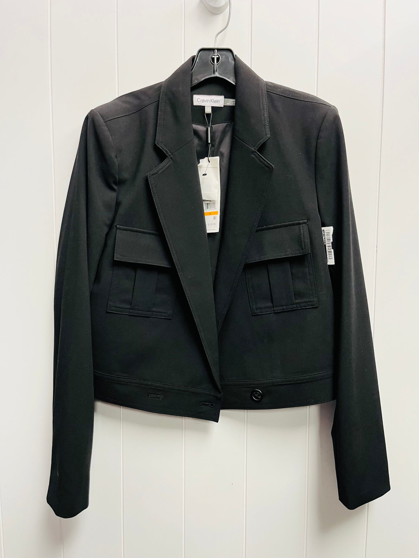 Blazer By Calvin Klein In Black, Size: S