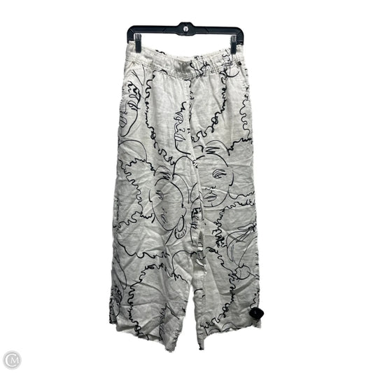 Pants Wide Leg By House Of Harlow In Black & White, Size: L