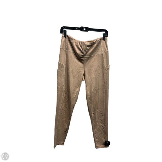 Pants Leggings By Marc New York In Tan, Size: L