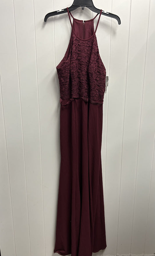 Dress Party Long By DAVIDS BRIDAL   Size: 14