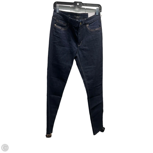 Jeans Skinny By White House Black Market In Blue Denim, Size: 8