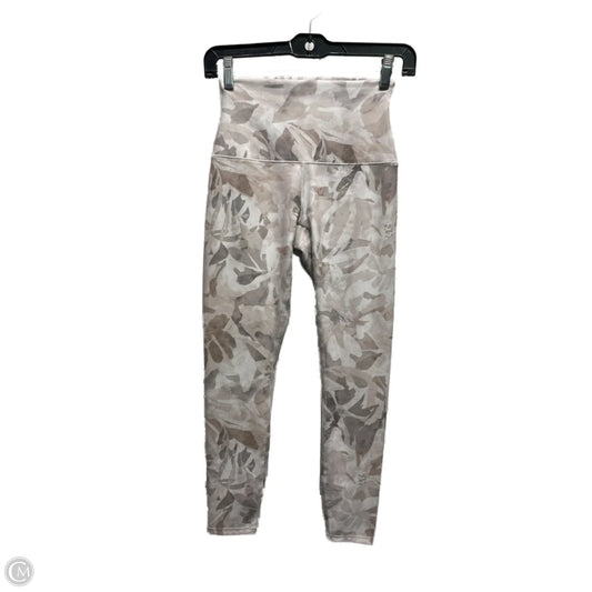 Athletic Leggings By Rbx In Cream, Size: Xs