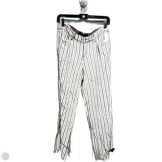 Pants Wide Leg By rewash In Black & Cream, Size: 4
