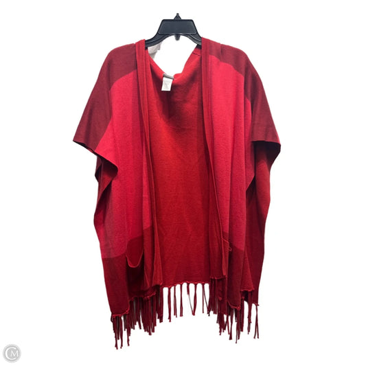Shawl By Cabi In Red, Size: S