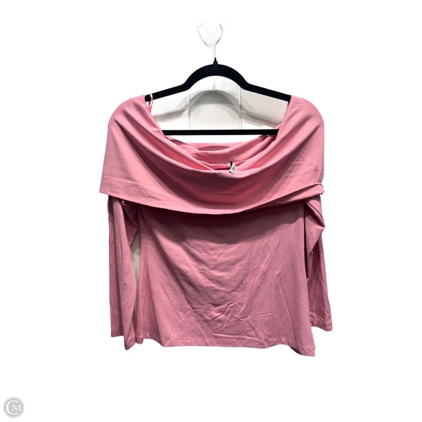 Top Long Sleeve By Zara In Pink, Size: L