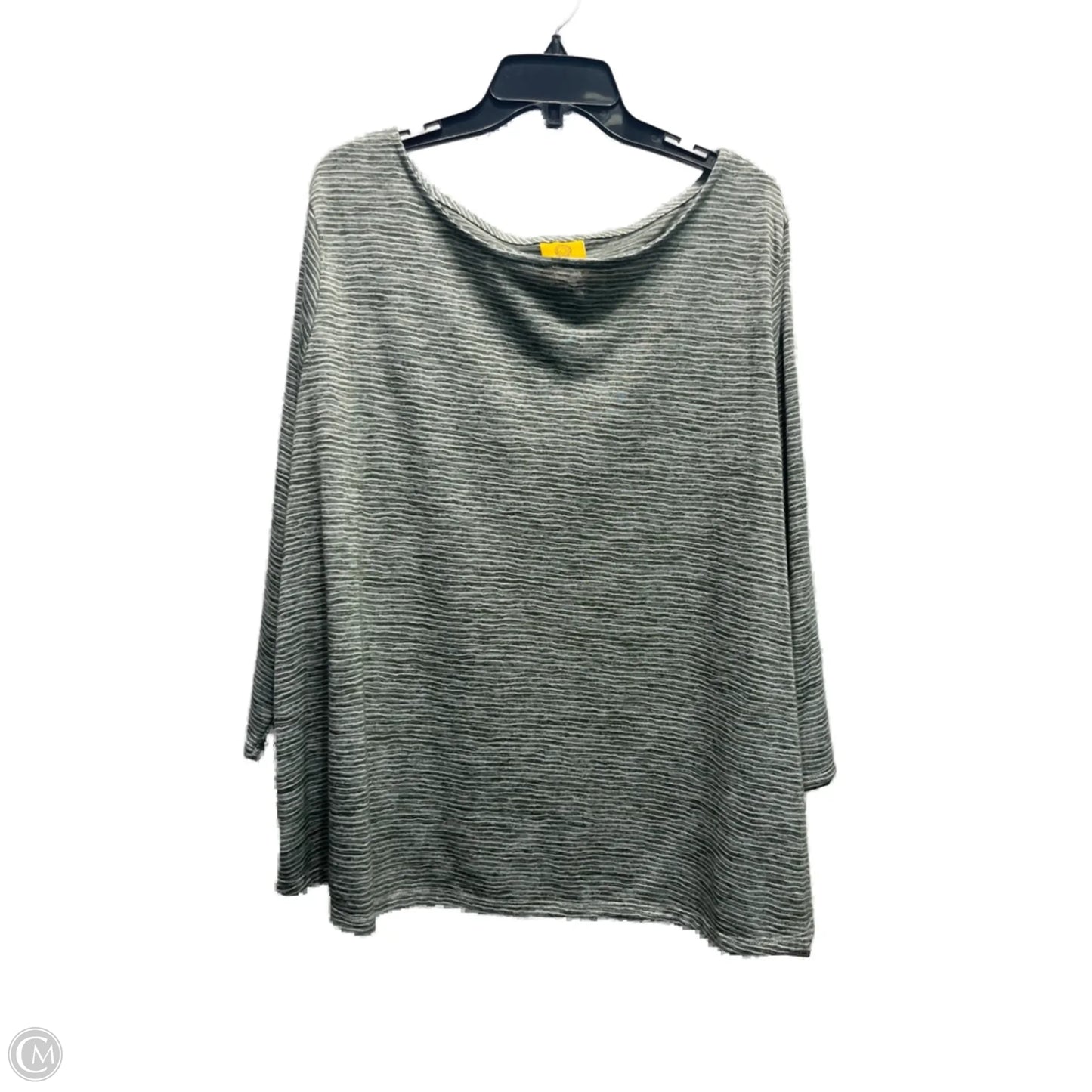 Top Long Sleeve By Ruby Rd In Green, Size: 3x