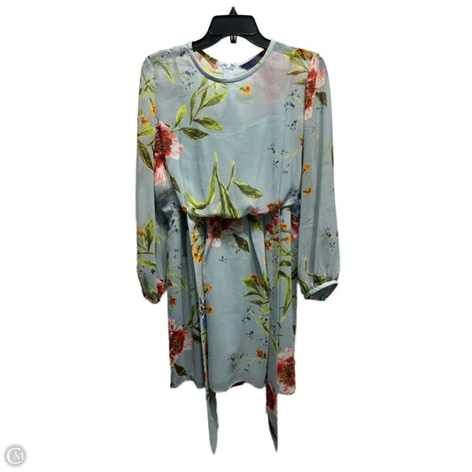 Dress Casual Short By Rachel Roy In Blue & Green, Size: 12