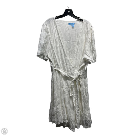Dress Casual Short By Draper James Rsvp In White, Size: Xxl