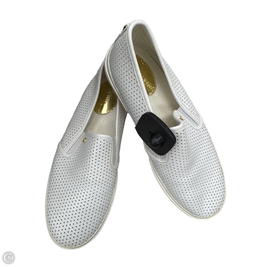 Shoes Designer By Michael Kors In White, Size: 9