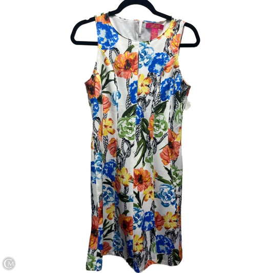 Dress Work By Catherine Malandrino In Blue & Orange, Size: 4