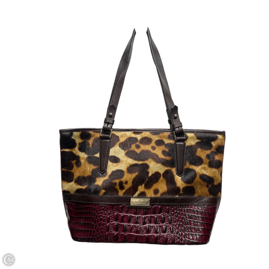 Handbag Designer By Brahmin, Size: Large