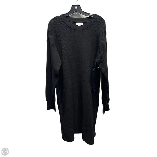 Dress Sweater By Clothes Mentor In Black, Size: L