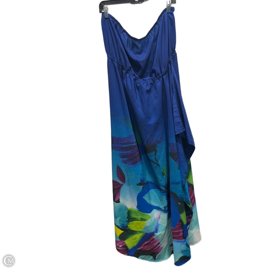 Dress Casual Maxi By Lane Bryant In Blue & Purple, Size: 20