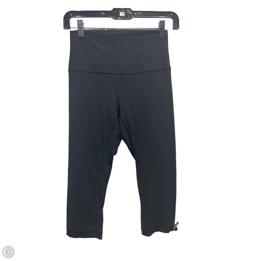 Athletic Leggings Capris By Lululemon In Black, Size: 6