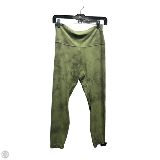 Athletic Leggings By Lululemon In Green, Size: M