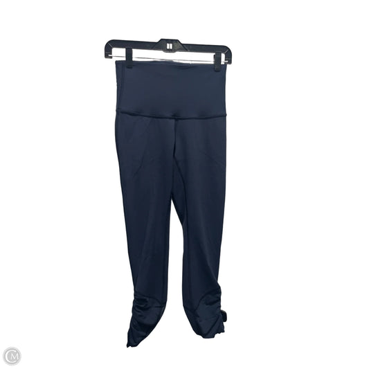 Athletic Leggings By Lululemon In Navy, Size: 6