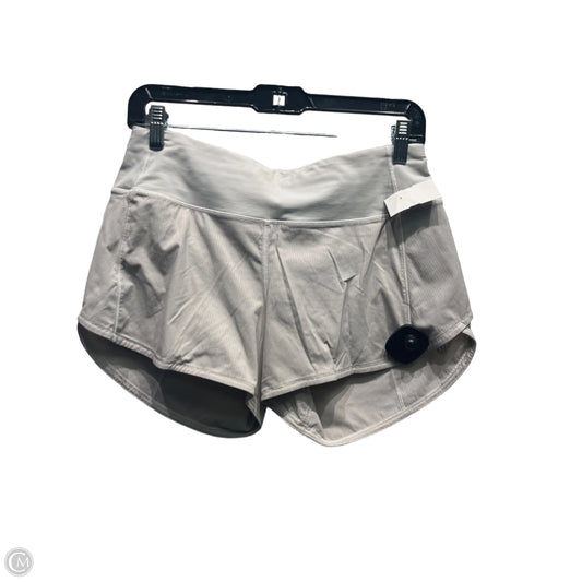 Athletic Shorts By Lululemon In Grey, Size: 6