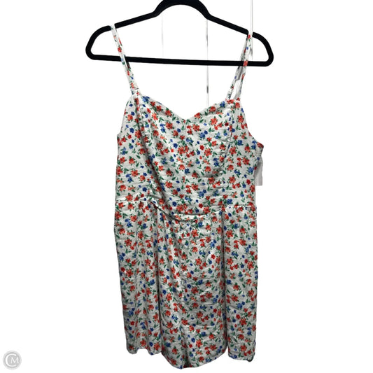 Dress Casual Short By Old Navy In Blue & Red, Size: L