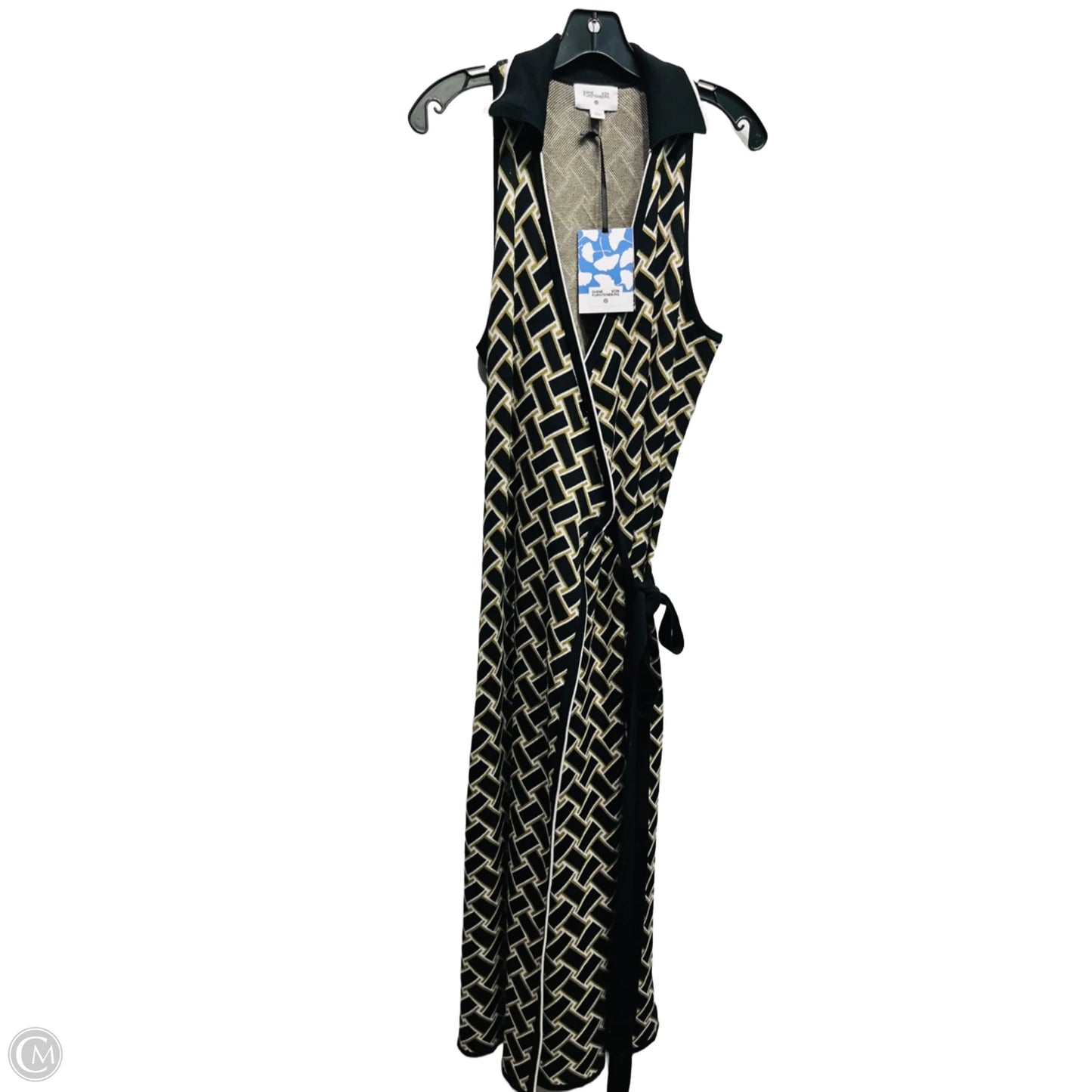 Dress Casual Midi By Target-designer In Black & Green, Size: L