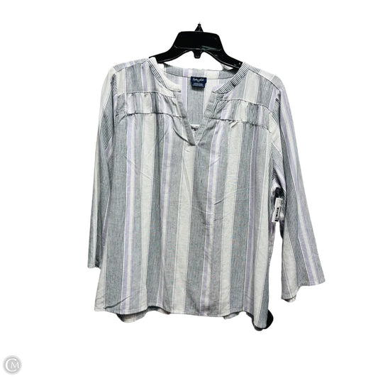 Top Long Sleeve By Splendid In Purple, Size: L