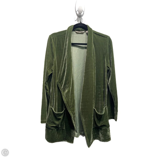 Blazer By Soft Surroundings In Green, Size: S
