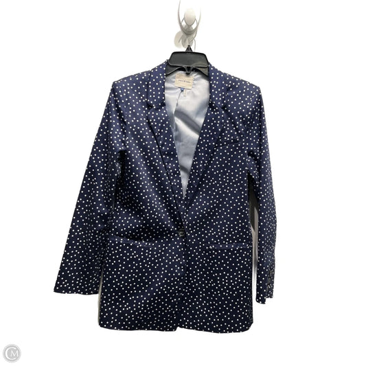 Blazer By  COURT AND ROWE In Blue & White, Size: 8