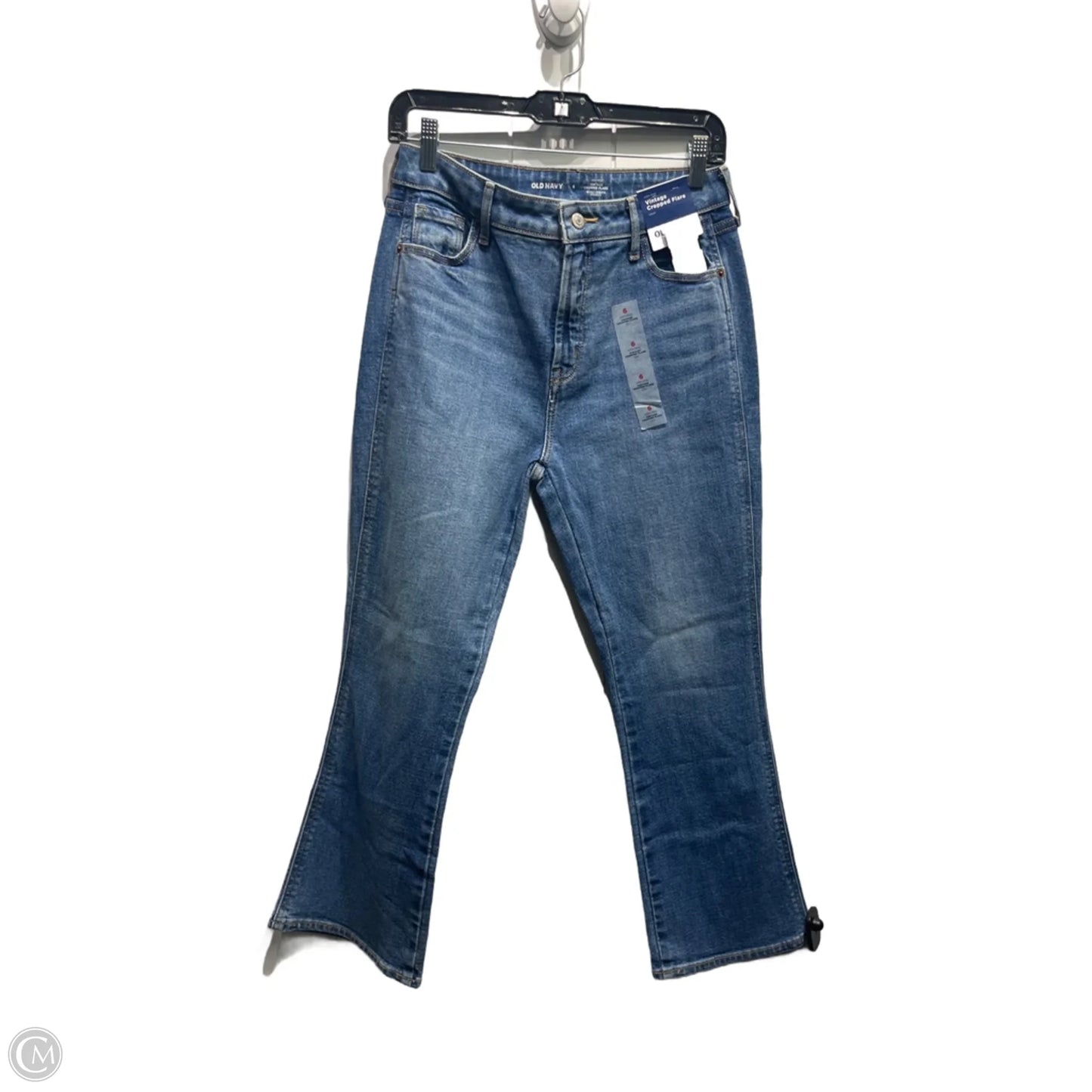 Jeans Flared By Old Navy In Blue Denim, Size: 6