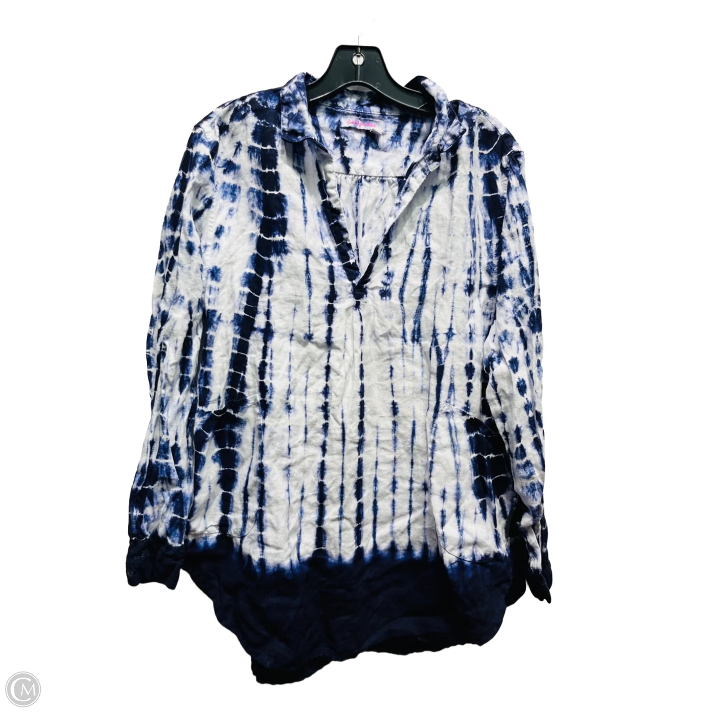 Top Long Sleeve By Fresh Produce In Blue, Size: S